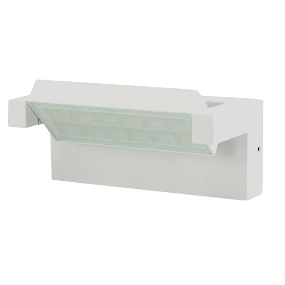 Applique da parete per esterni 21W – Tecnologia CCT 3 colori, inclinabile, protezione IP65 - ambraled
