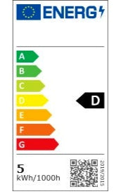 Applique moderna 6W – Tecnologia CCT, regolabile tra luce fredda, calda e naturale - ambraled