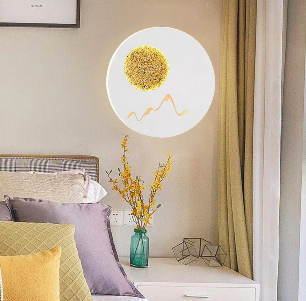 Applique LED moderna rotonda da parete 16W – Regolazione CCT con 3 tonalità di luce - ambraled