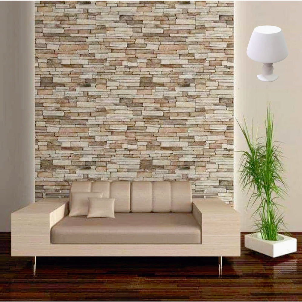 Applique in gesso a forma di lume – Lampada muro verniciabile con attacco E14 - ambraled