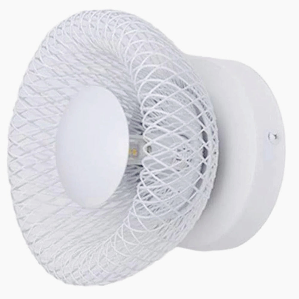 Lampada parete industriale in metallo – Attacco G9, disponibile in bianco e nero - ambraled