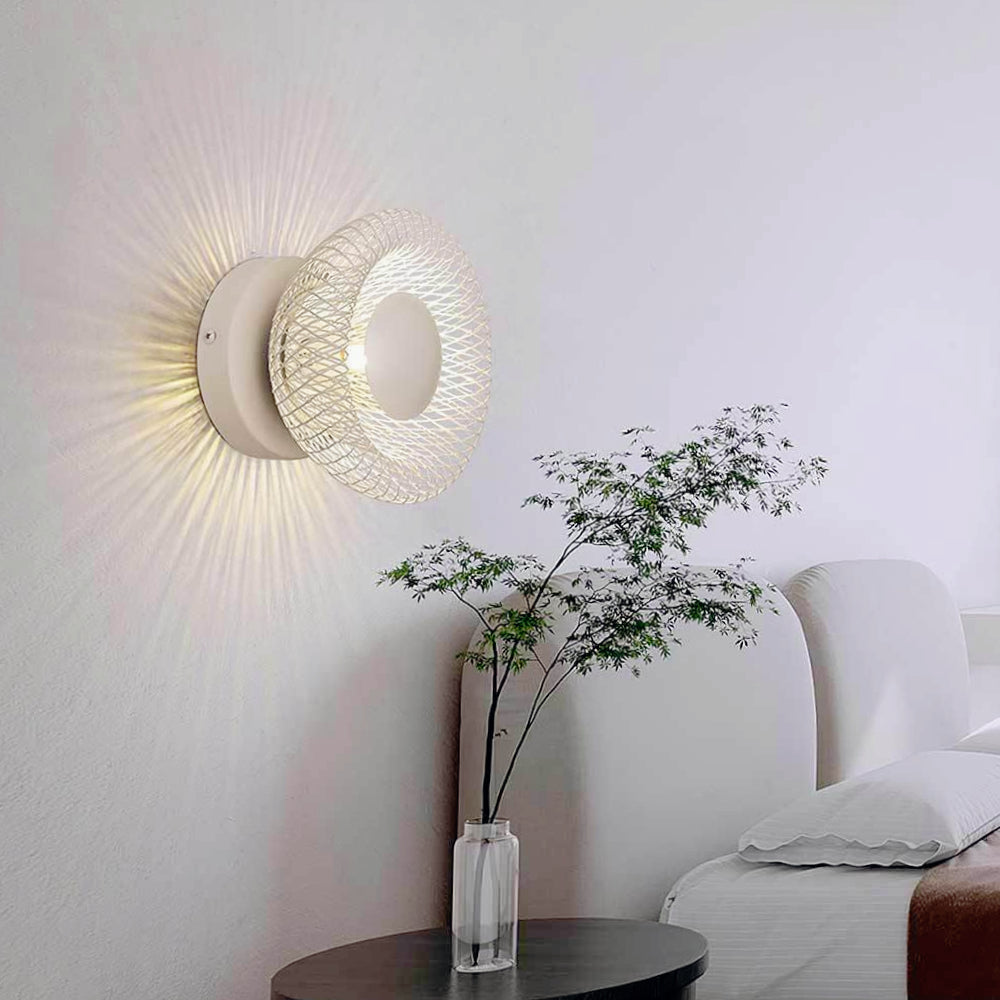 Lampada parete industriale in metallo – Attacco G9, disponibile in bianco e nero - ambraled