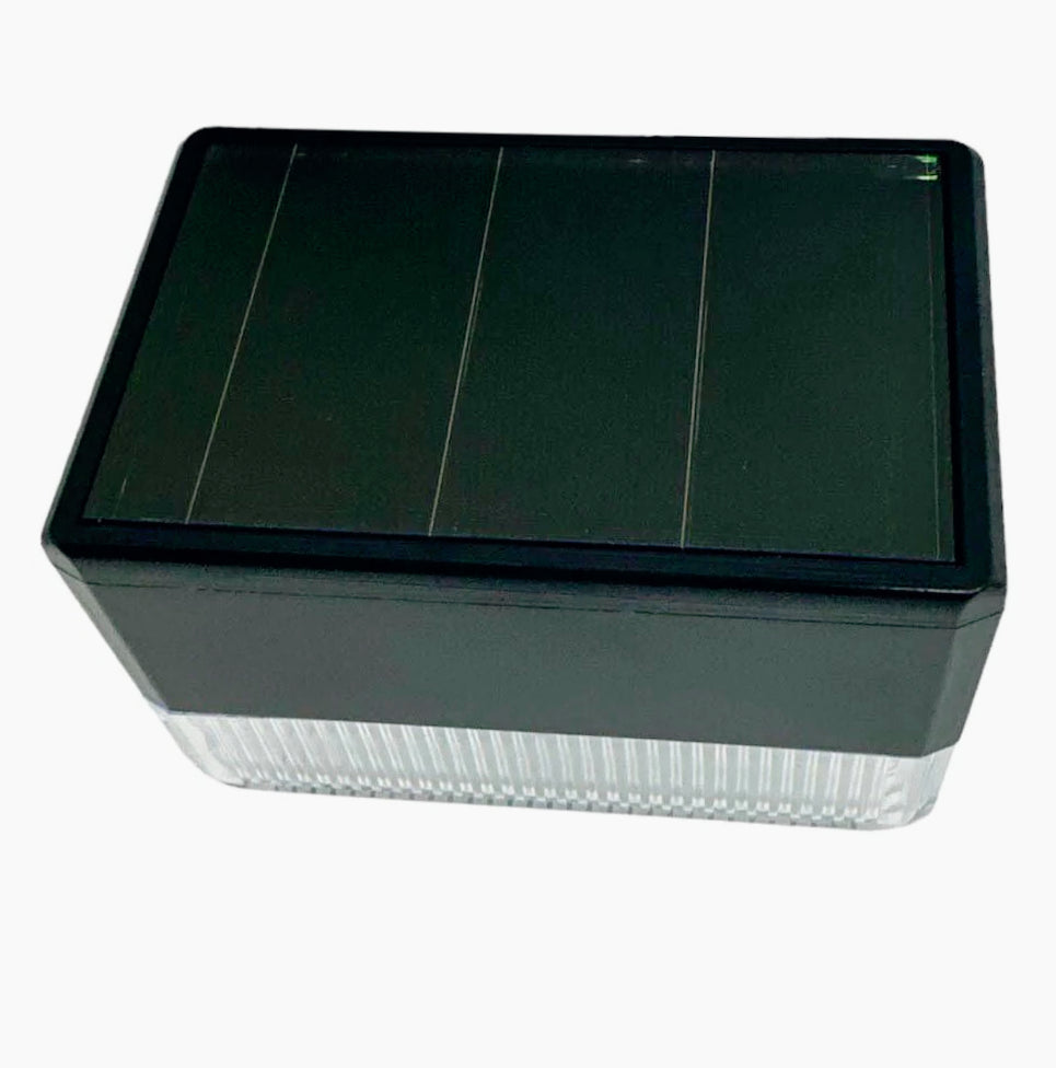 4 Luci Solari da Giardino LED con Pannello Solare – Luce Calda 3000K + RGB - ambraled