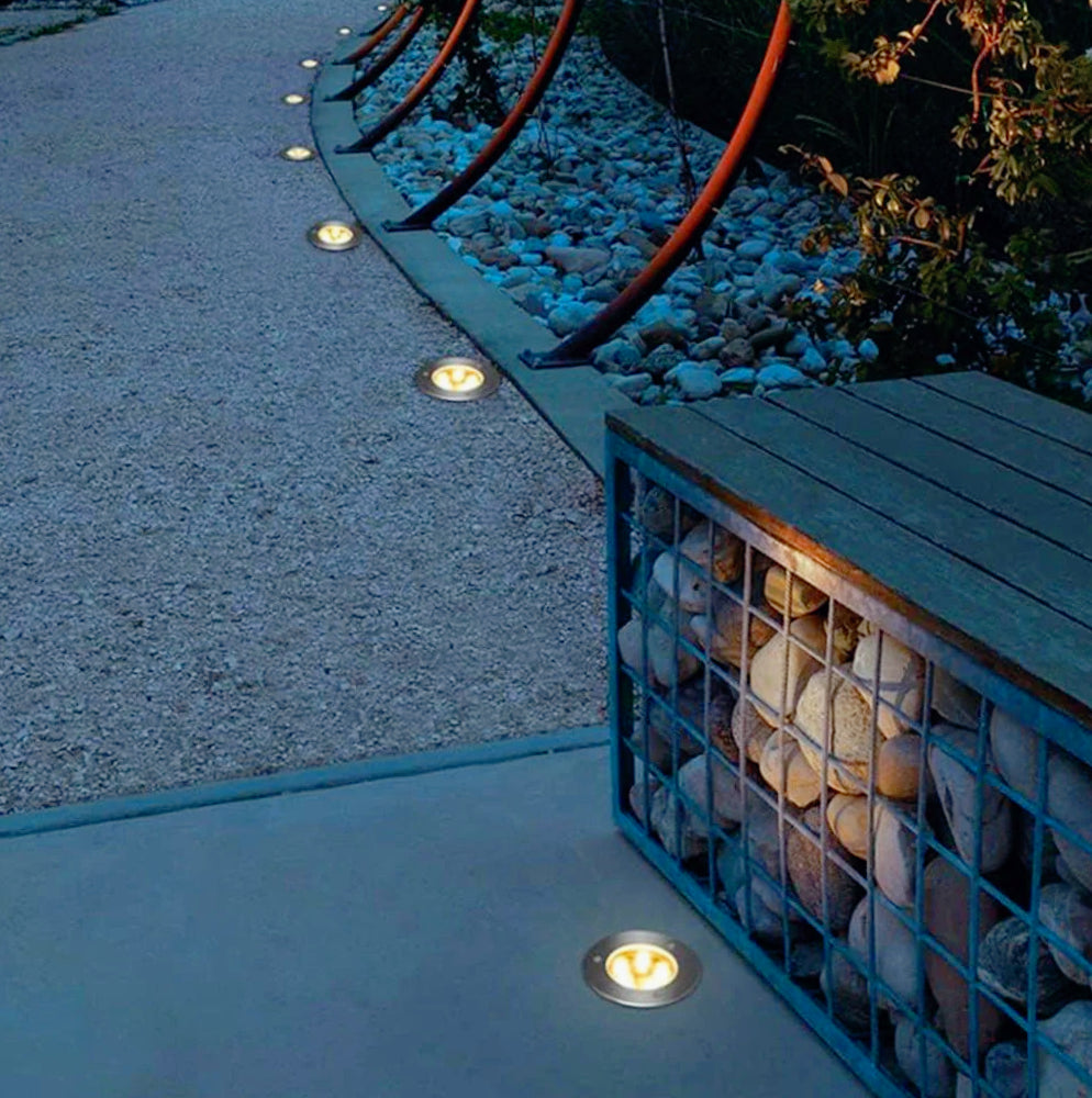 Faretto incasso calpestabile 3W – 3LED 3000K/4000K/6500K IP67 - ambraled