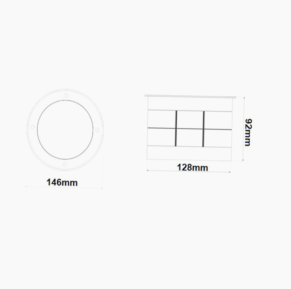 Faretto incasso calpestabile 7W – 7LED 3000K/4000K/6500K IP67 - ambraled