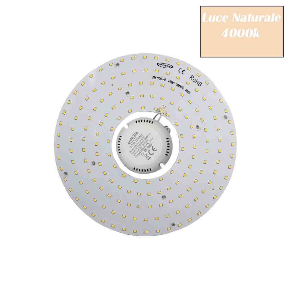 Modulo LED circolare 54W – Circolina LED ricambio neon plafoniere - ambraled