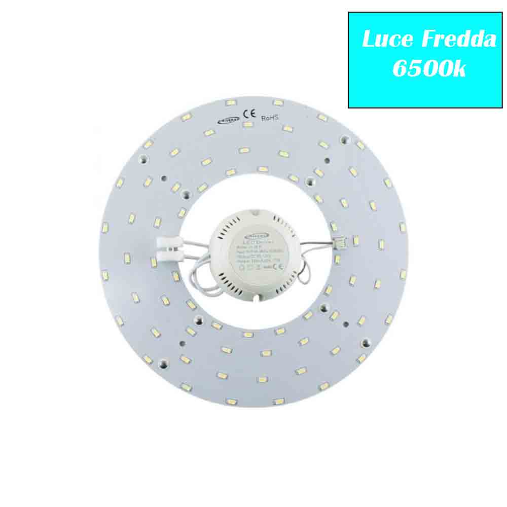 Modulo LED Circolina 22W – ricambio neon per plafoniere - ambraled