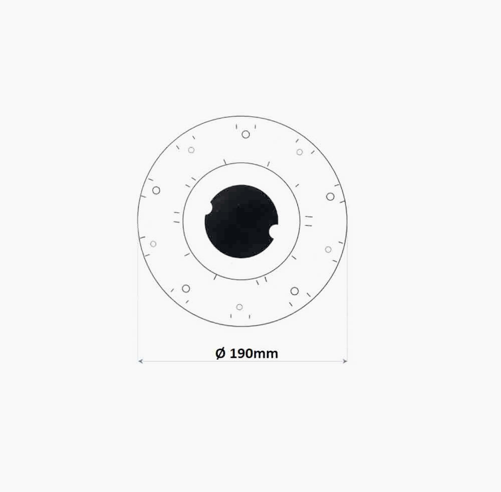 Modulo LED Circolina 22W – ricambio neon per plafoniere - ambraled