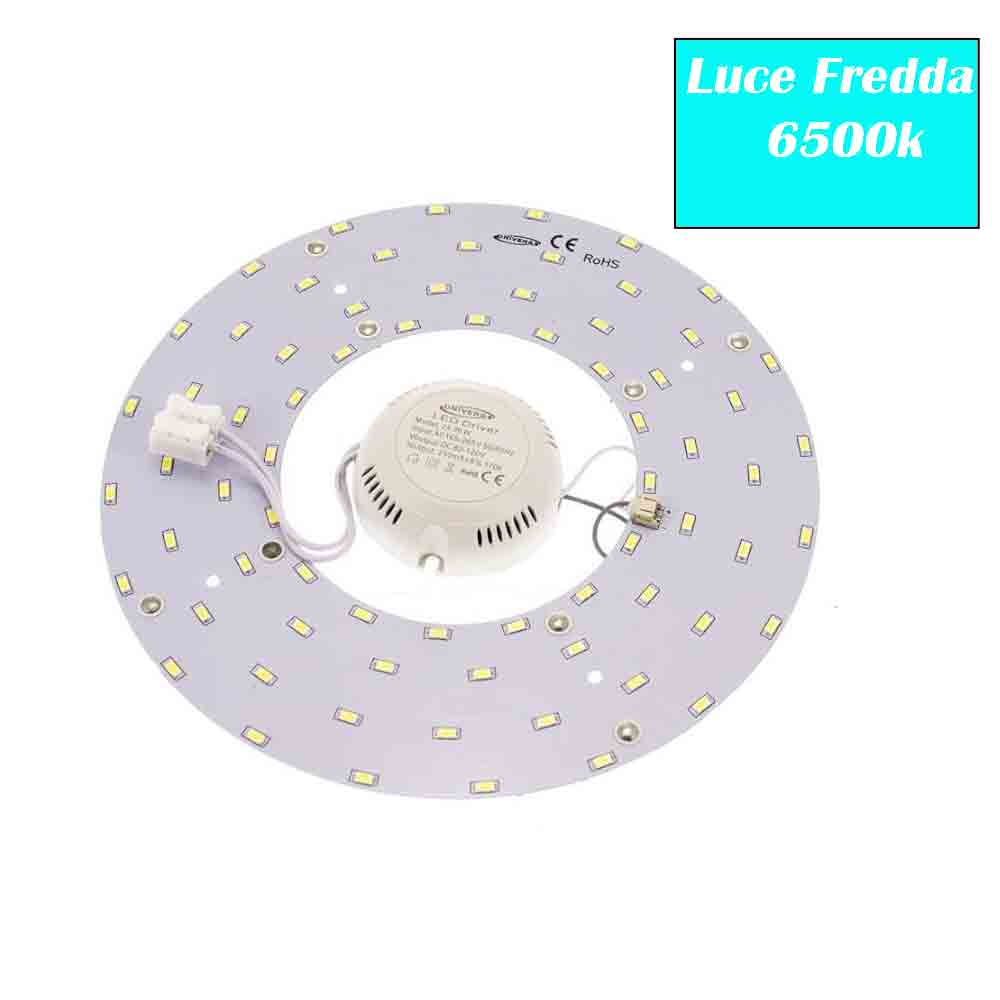 Modulo LED Circolina 32W – ricambio neon per plafoniere - ambraled