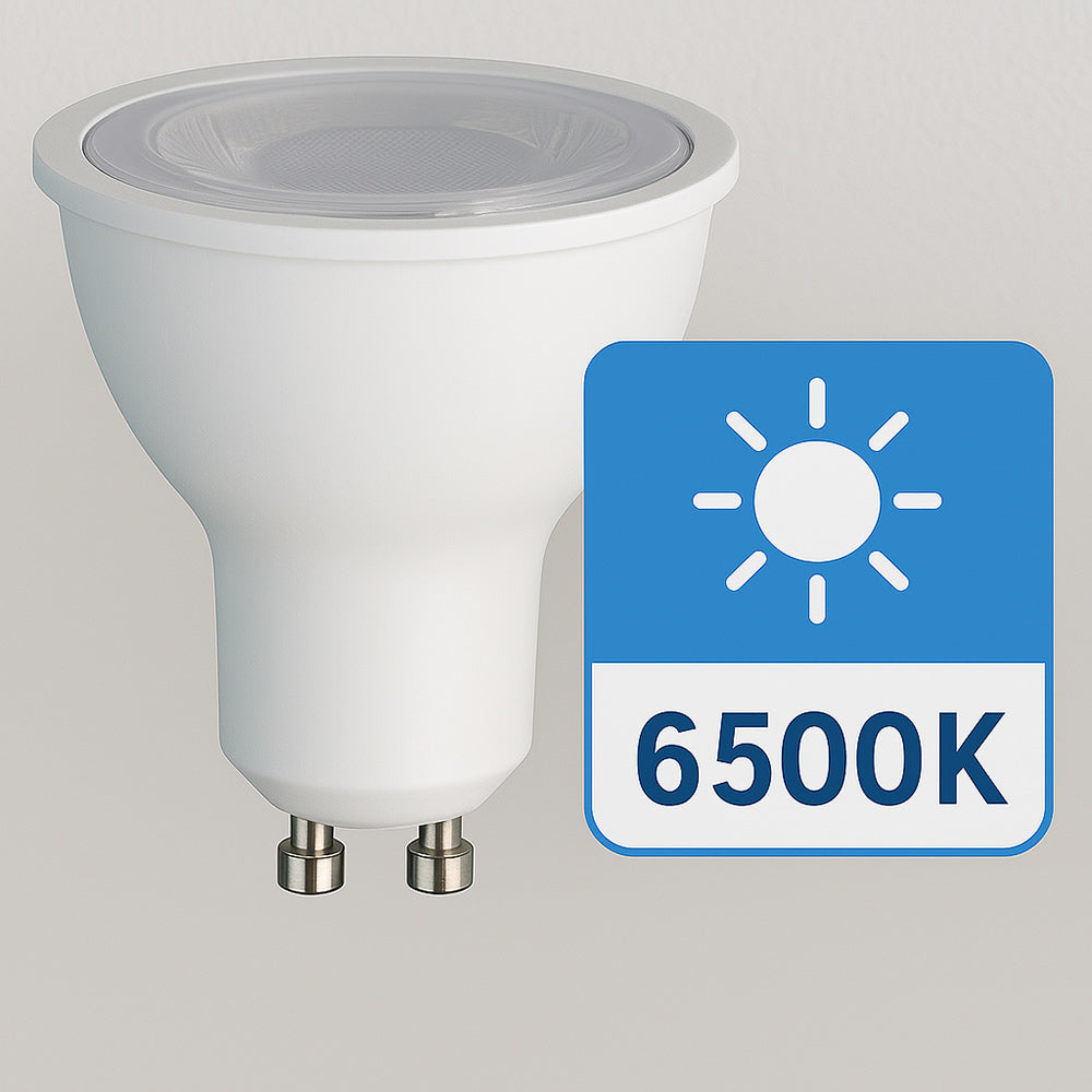 Faretto GU10 6W – 8LED COB 3000K/4000K/6500K 435Lm - ambraled