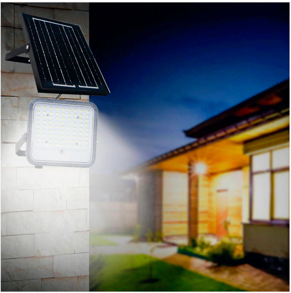 Faro solare 140/420W – crepuscolare/movimento IP65 - ambraled