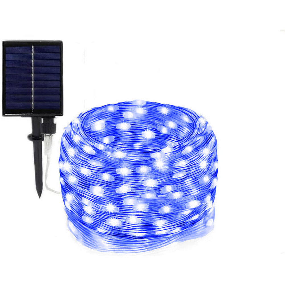 Filo LED 30M 300 luci – solare con picchetto e colori luce - ambraled