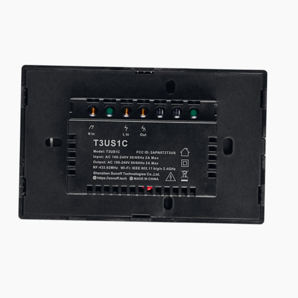 Interruttore smart 1 canale – WiFi touch e controllo remoto - ambraled