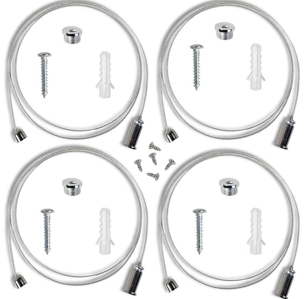 Kit montaggio pannelli LED 60x60 30x30 120x30 120x60 – 1 metro - ambraled