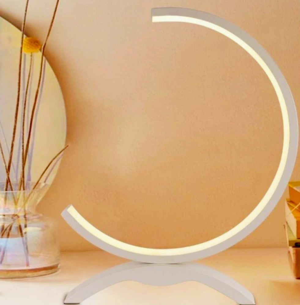 Lume da comodino LED – mezza luna 9W illuminazione casa - ambraled