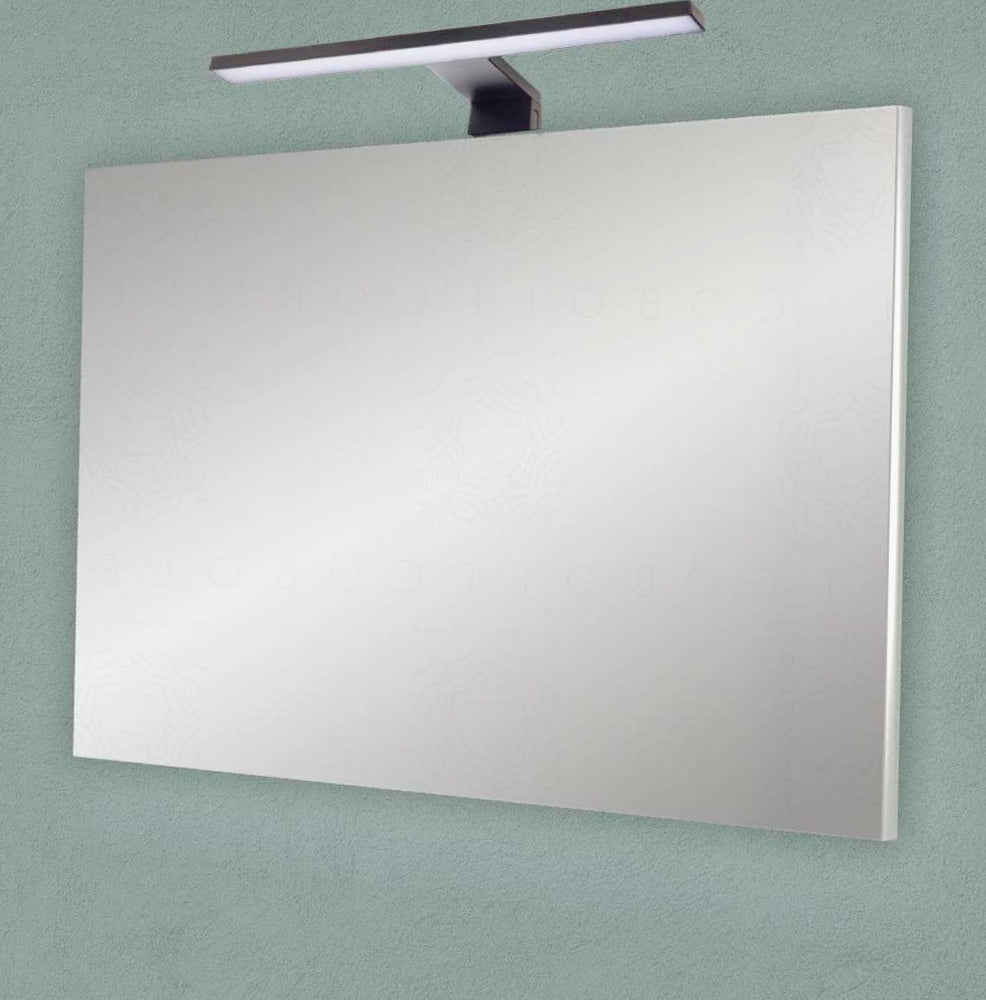 Lampada per specchio da bagno con doppia installazione – 7W, luce 4000K - ambraled
