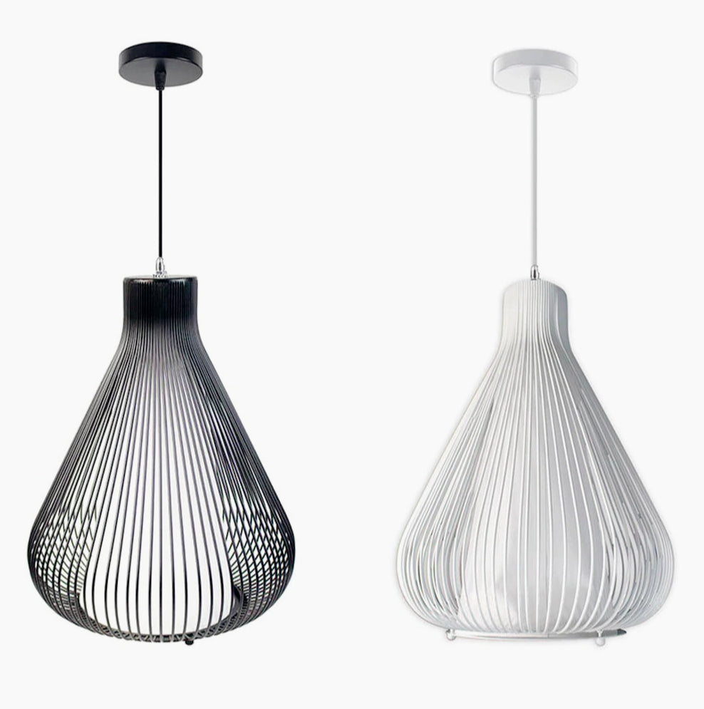 Lampadario a sospensione a goccia – Da soffitto, attacco E27 - ambraled