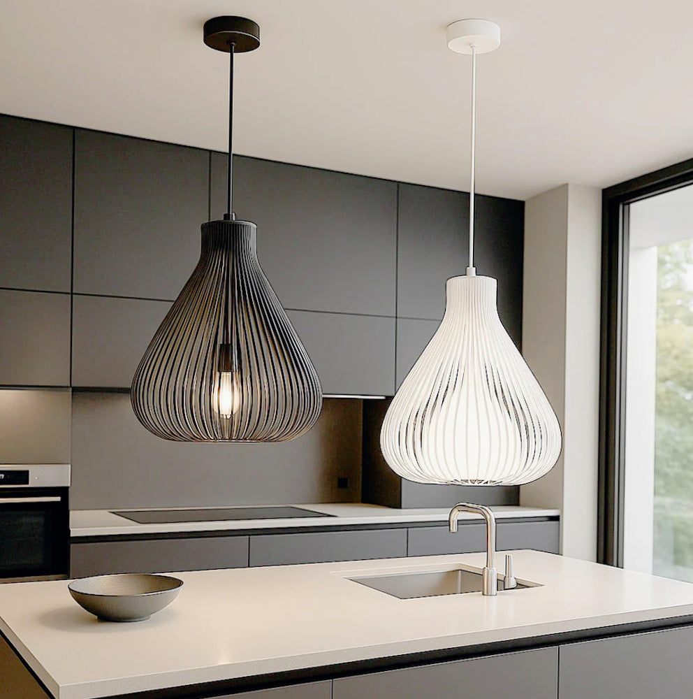 Lampadario a sospensione a goccia – Da soffitto, attacco E27 - ambraled