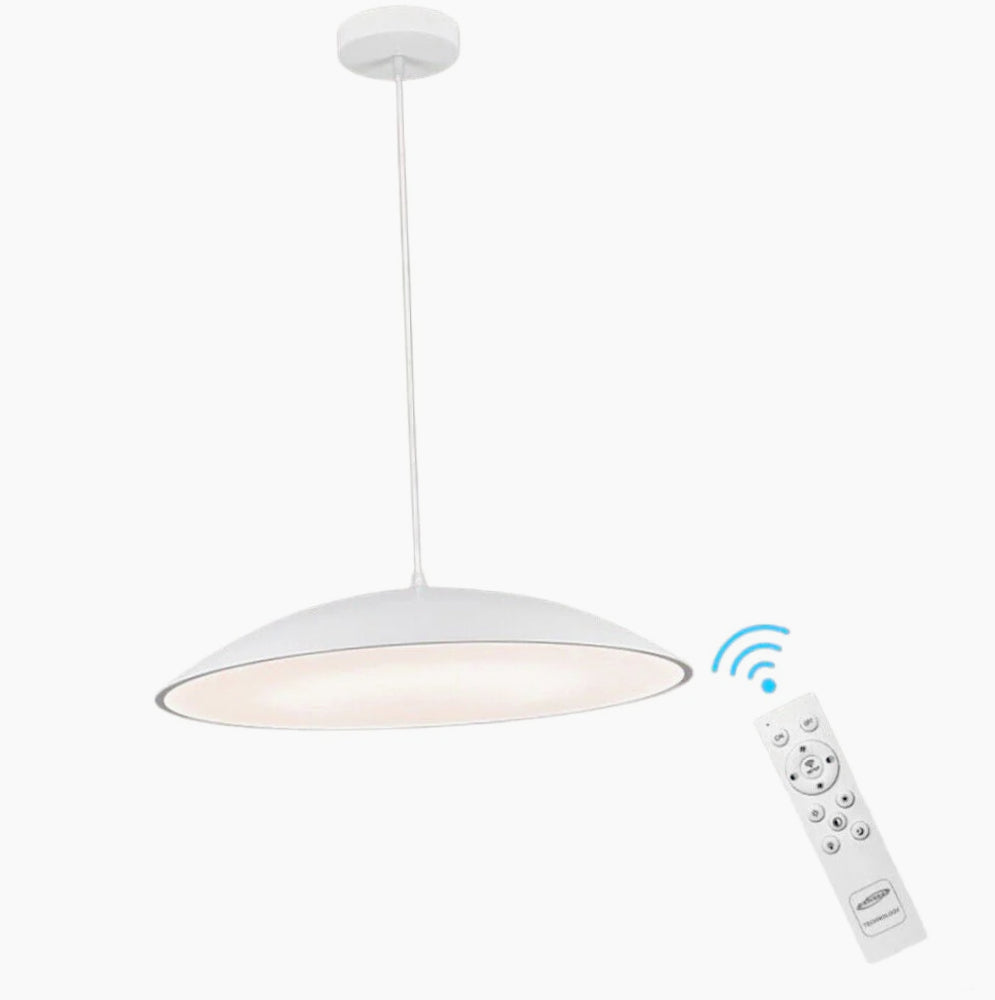 Lampadario LED 46W – 3 colorazioni di luce, dimmerabile con telecomando - ambraled
