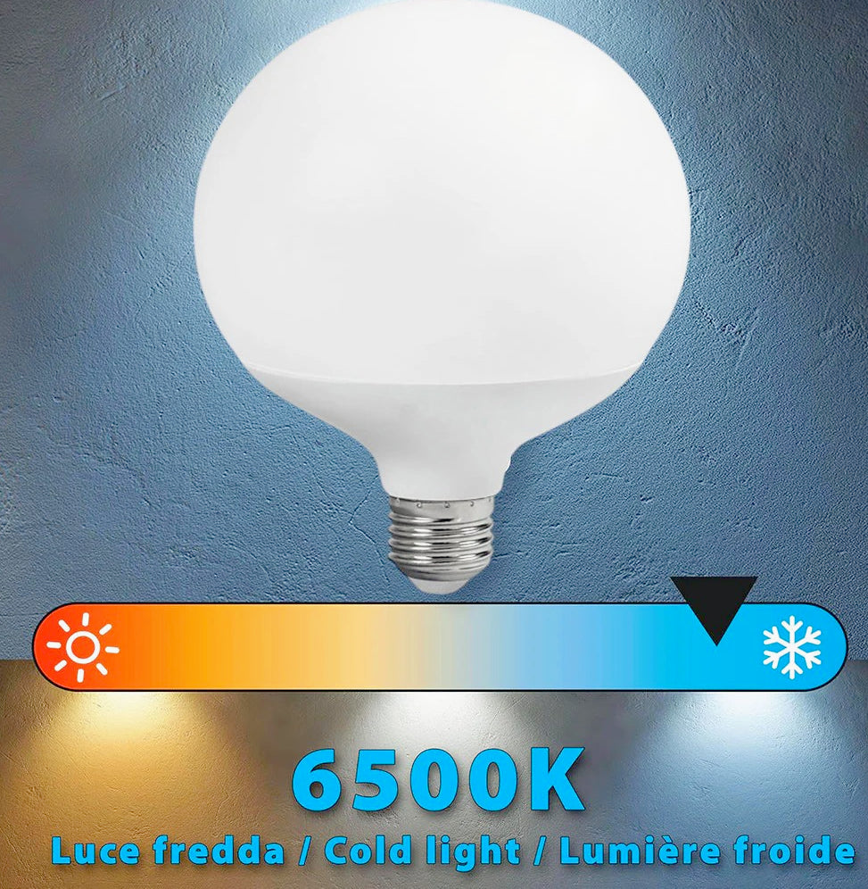 Lampadina LED 21W E27 – Globo G125 3000K/4000K/6500K - ambraled