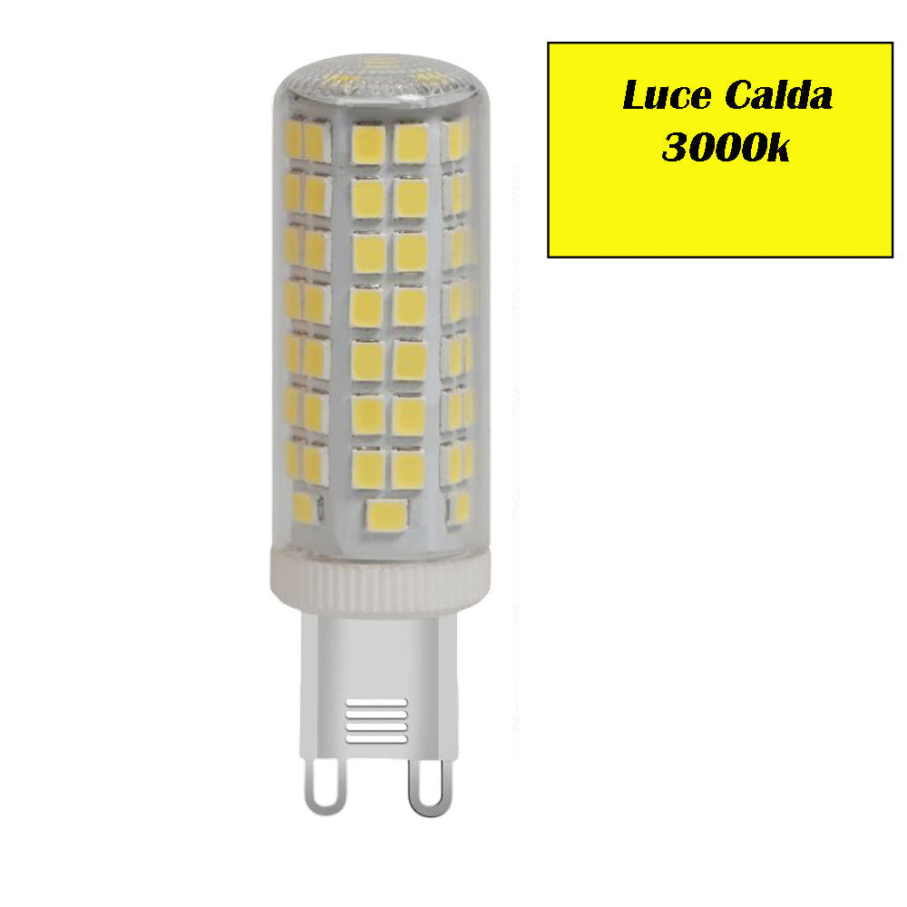 Lampadina LED G9 6W SMD – 3000K/4000K/6500K - ambraled