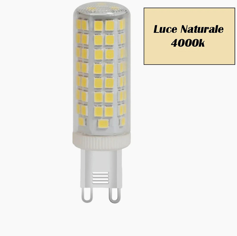 Lampadina LED G9 6W SMD – 3000K/4000K/6500K - ambraled