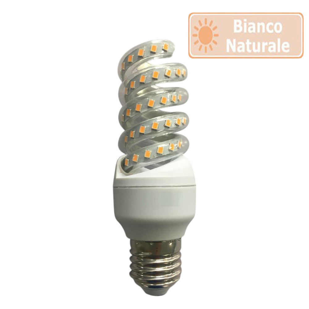 Lampadina LED spirale E27 13W – 3000K/4000K/6500K - ambraled