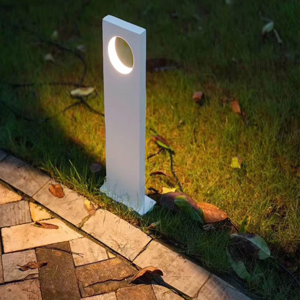 Lampione giardino 12W LED – 50cm 3000K/4000K/6500K bianco - ambraled