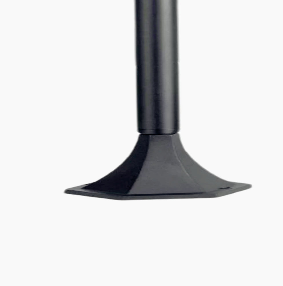 Lampione giardino 86 cm lanterna con attacco E27 grigio e bianco IP44 - ambraled