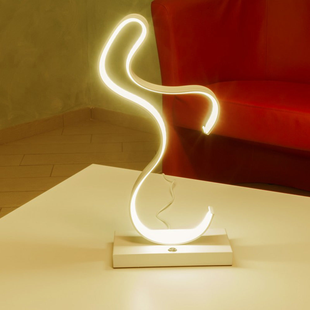 Lampada LED da terra 43W – Decorativa con CCT, telecomando e App - ambraled