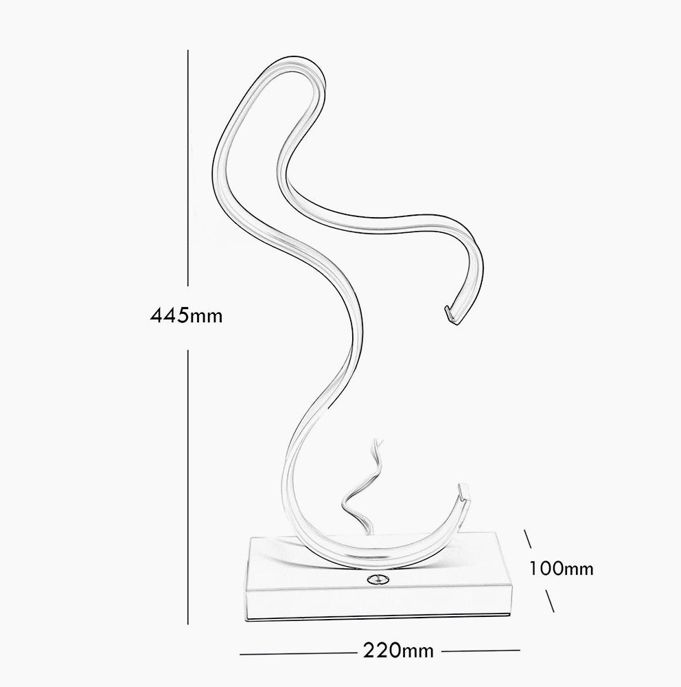 Lampada LED da terra 43W – Decorativa con CCT, telecomando e App - ambraled