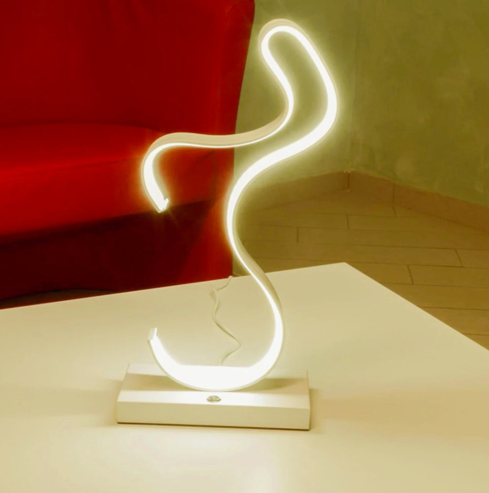 Lampada LED da terra 43W – Decorativa con CCT, telecomando e App - ambraled