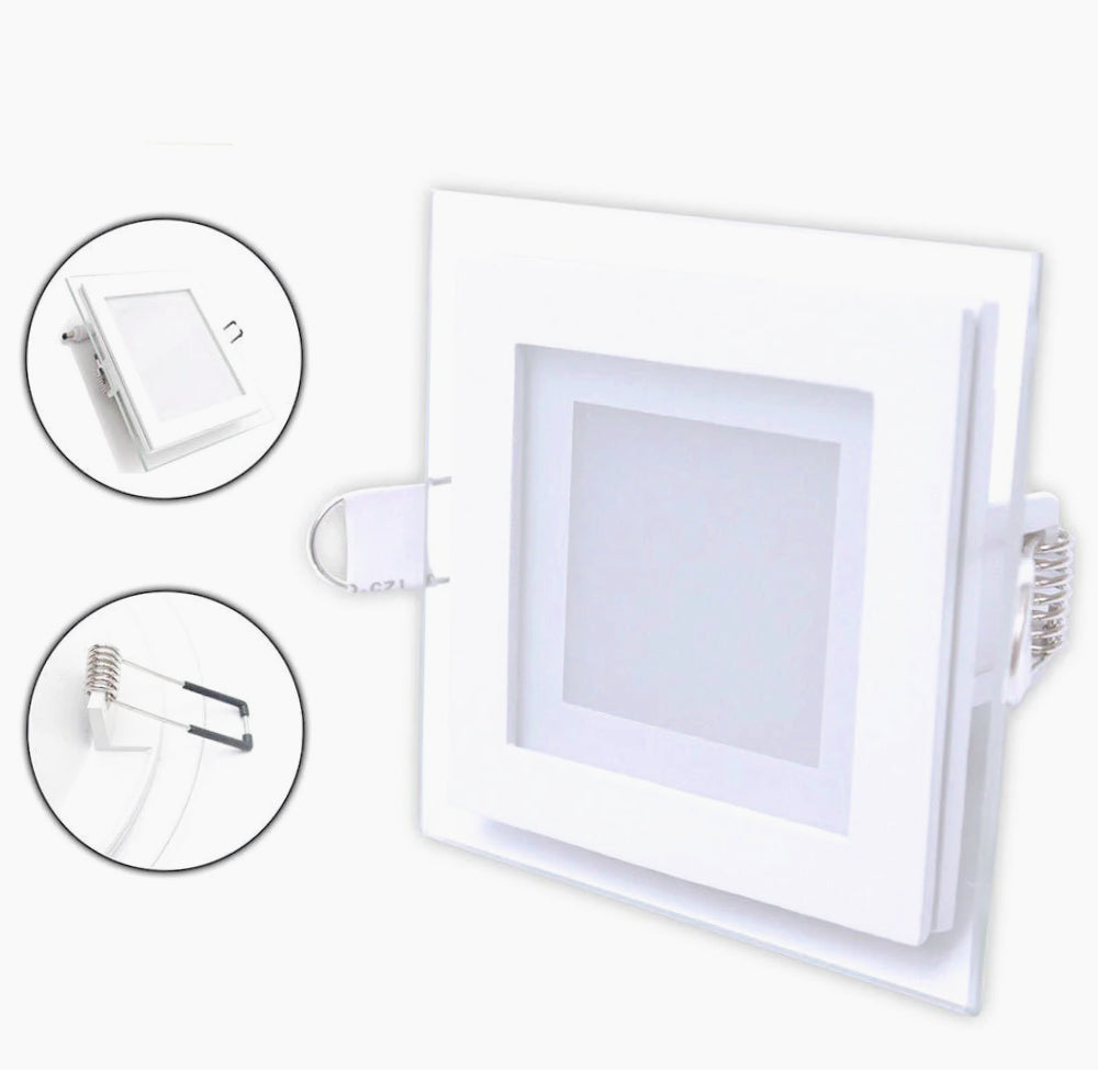 Pannello LED slim 18W – incasso vetro CCT tecnologia - ambraled