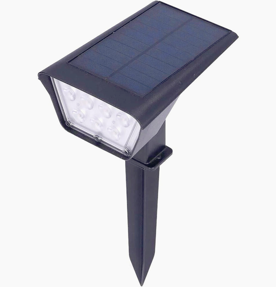 Faretto solare 3,5W – 7LED picchetto crepuscolare IP65 - ambraled