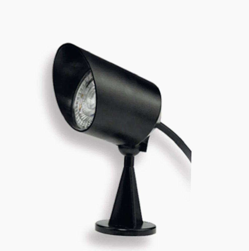 Faretto LED 7W – snodo doppia installazione picchetto/staffa IP65 - ambraled