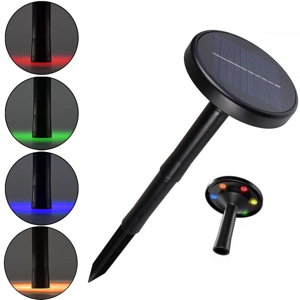 Faretto solare LED picchetto – CCT + RGB 3 colori IP65 - ambraled