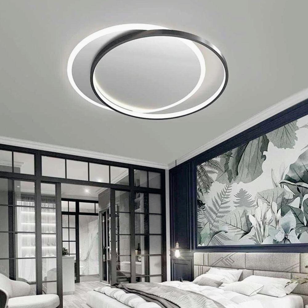 Plafoniera LED tonda 39W dimmerabile con regolazione CCT (tre colori luce) - ambraled