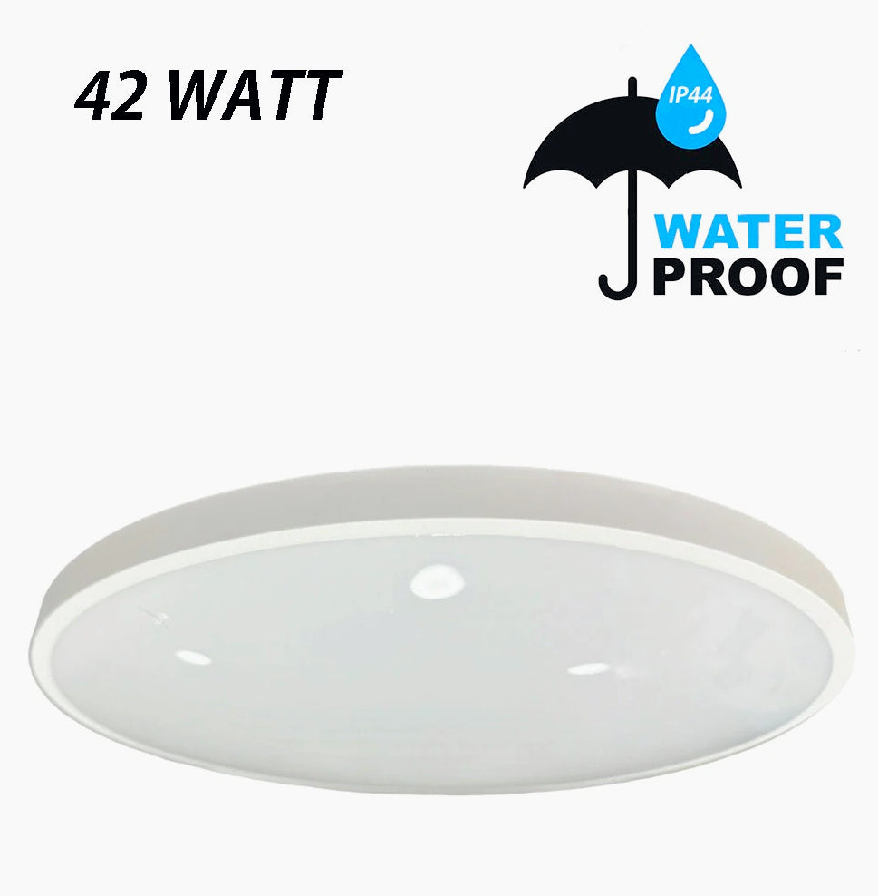 Plafoniera LED ultra sottile moderna con tecnologia CCT - 18W / 32W / 42W (IP44) - ambraled