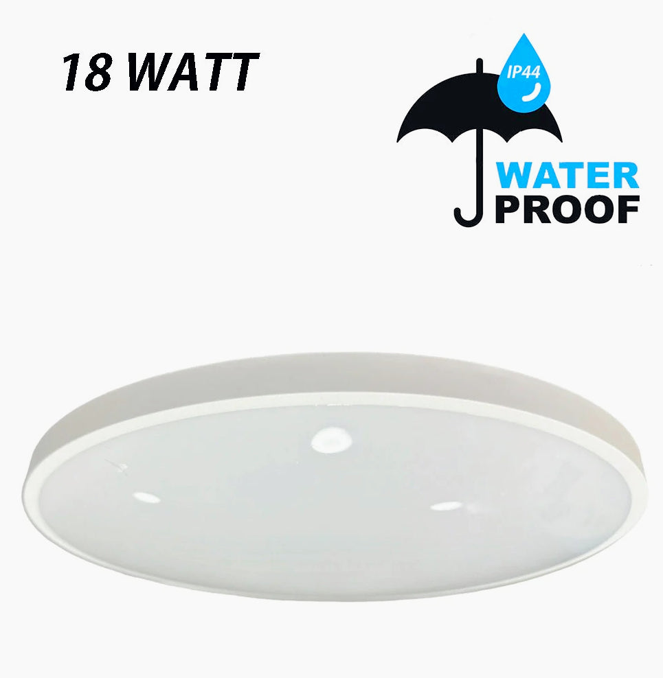 Plafoniera LED ultra sottile moderna con tecnologia CCT - 18W / 32W / 42W (IP44) - ambraled
