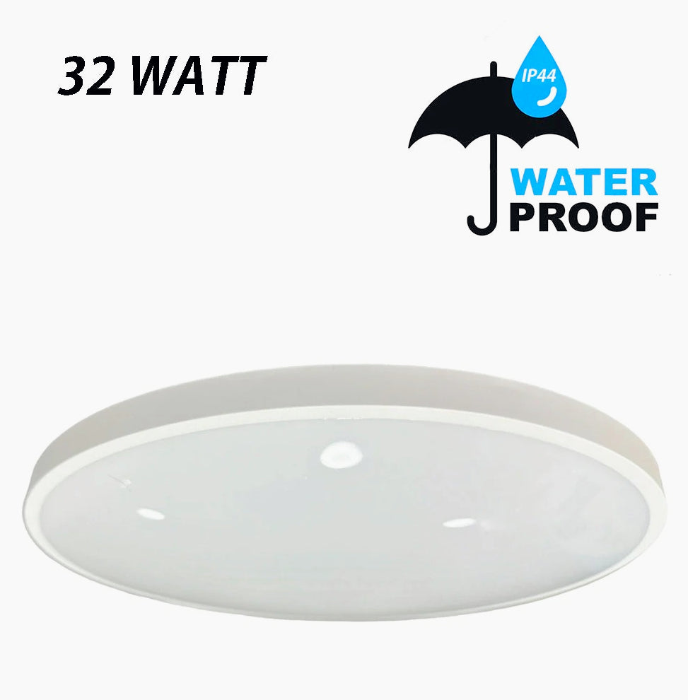 Plafoniera LED ultra sottile moderna con tecnologia CCT - 18W / 32W / 42W (IP44) - ambraled
