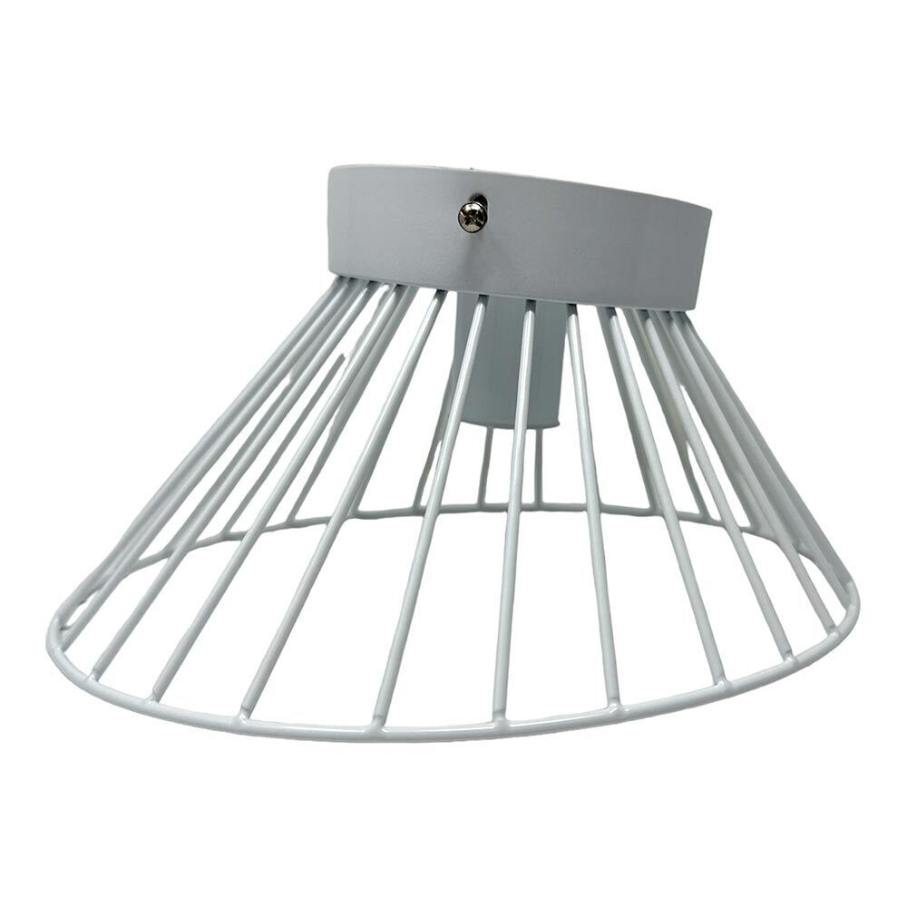 Plafoniera con paralume in metallo decorativa contemporanea E27 - ambraled