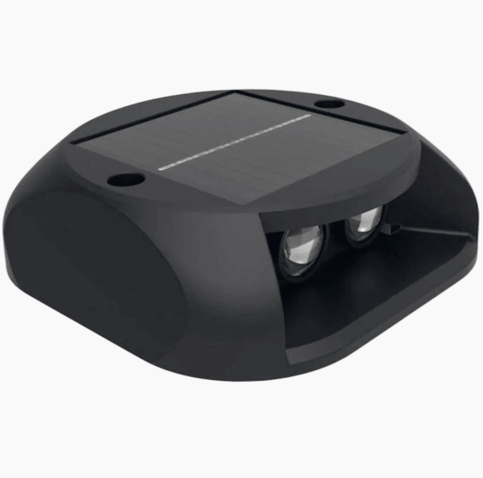 Faretto solare LED segnapasso 0.4W – luce calda IP54 - ambraled