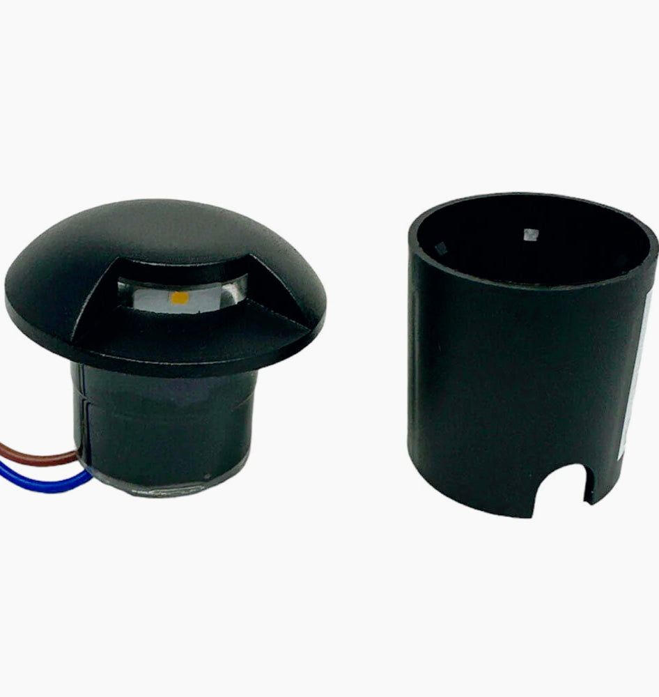 Faretto calpestabile LED 1W – 1 fascio luce esterno vialetti IP67 - ambraled