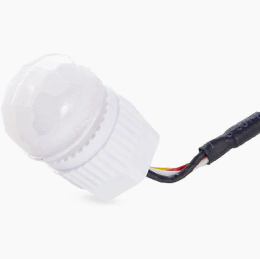Sensore di movimento da incasso per fari e lampade, con rilevamento della presenza a 360° - ambraled