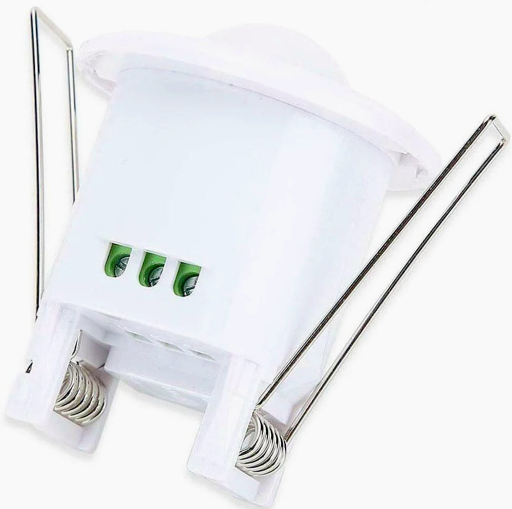 Sensore di movimento per fari e lampade ad incasso, con rilevamento della presenza a 360° - ambraled