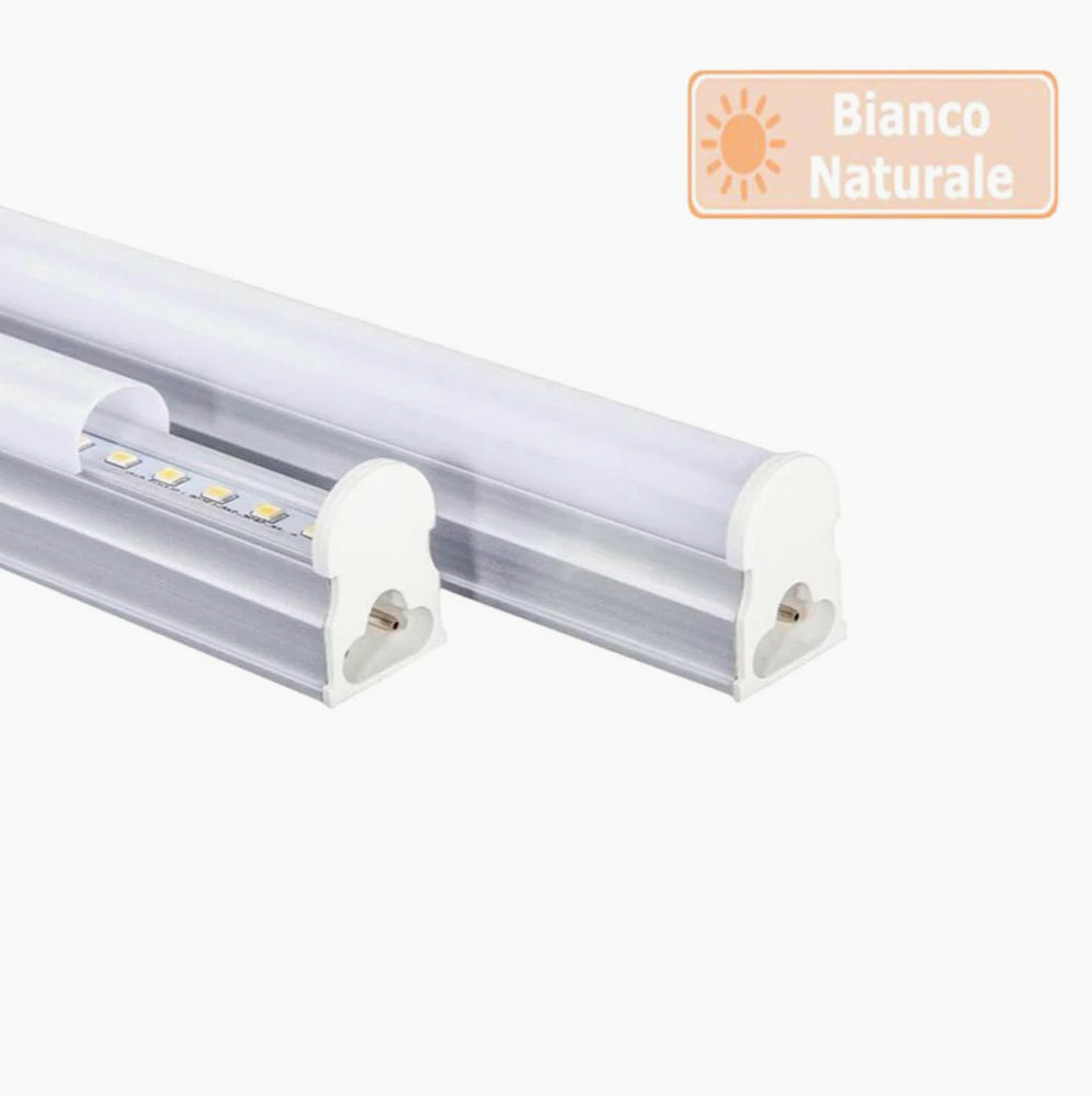 Sottopensile LED plafoniera neon tubo 60 cm – 12W, regolabile, luce moderna - ambraled