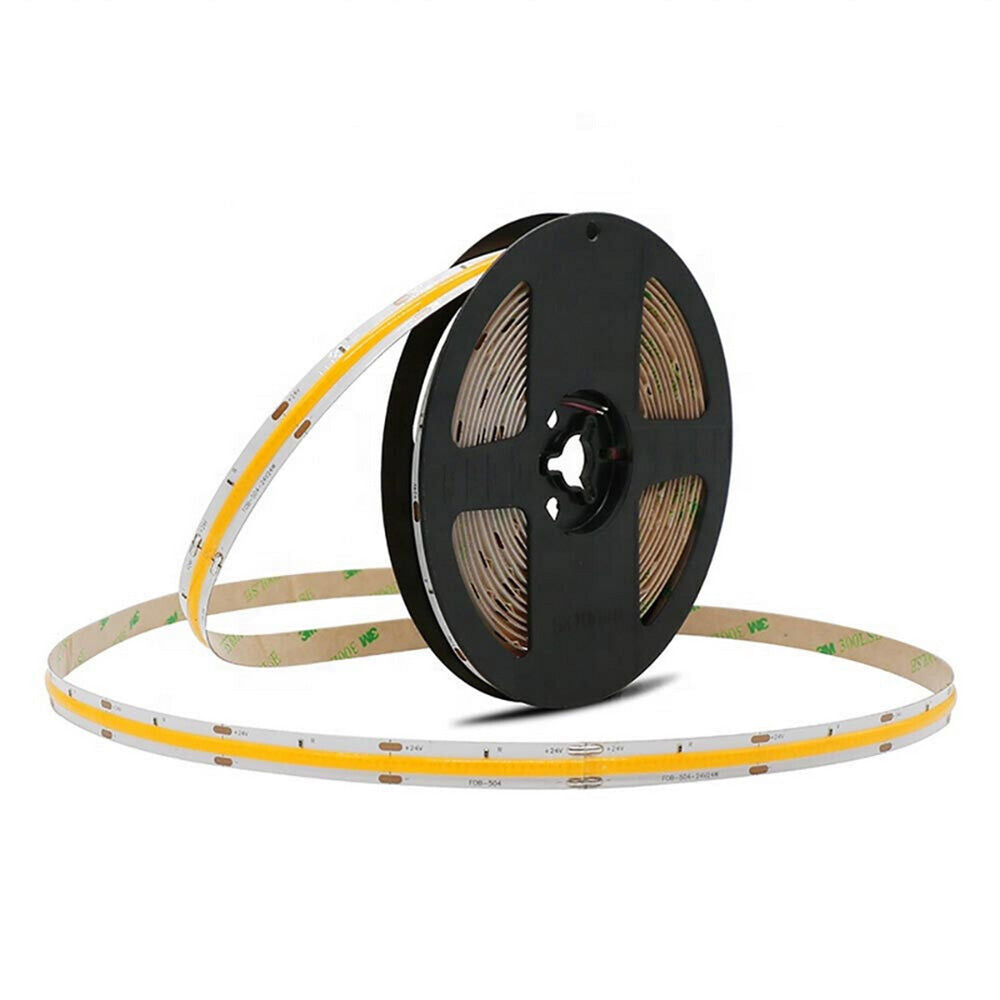 Striscia led COB strip 50MT 24V 600 watt luce fredda calda naturale - ambraled