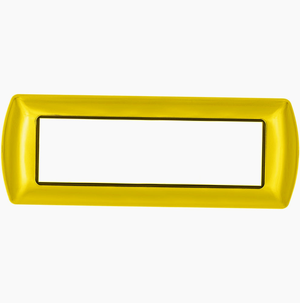 Placchetta Oro Lucido 3-7 Posti – Compatibile con Living International 503