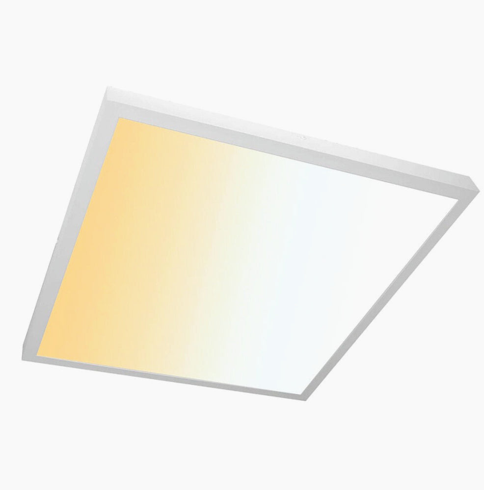 Plafoniera LED Pannello 60x60 cm – 40W, Tecnologia CCT con 3 Colorazioni di Luce (6500K / 4000K / 3000K)