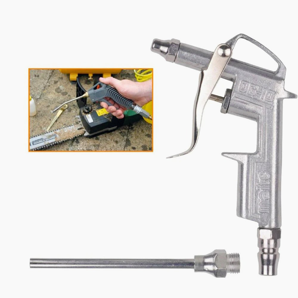 Pistola di soffiaggio ad aria compressa per compressore con accessori e ugelli
